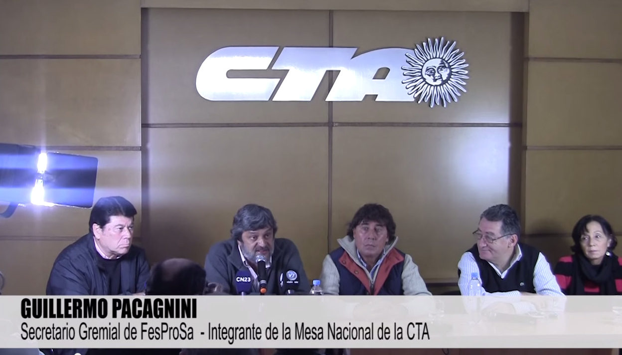 PACAGNINI Y MICHELI DENUNCIAN CAMPAÑA DE DESPRESTIGIO AL SINDICALISMO COMBATIVO