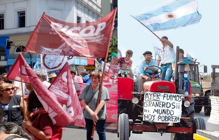 Comienza una semana de conflictos en la Provincia