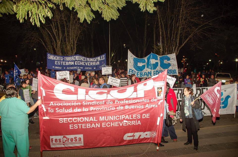 SECCIONAL MUNICIPAL DE ESTEBAN ECHEVERRIA: MAS IMAGENES DE LA MISA POR LA SALUD