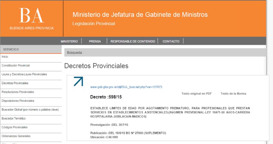 Publicado en Boletín Oficial  EL DECRETO DE DESGASTE PROFESIONAL TIENE PLENA VIGENCIA