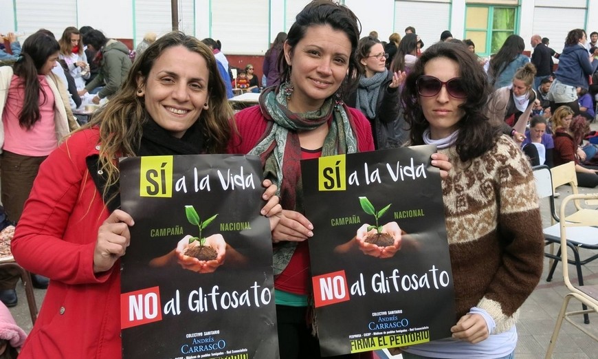 Cierra hoy en Malvinas Argentinas la campaña nacional para prohibir el glifosato en el país