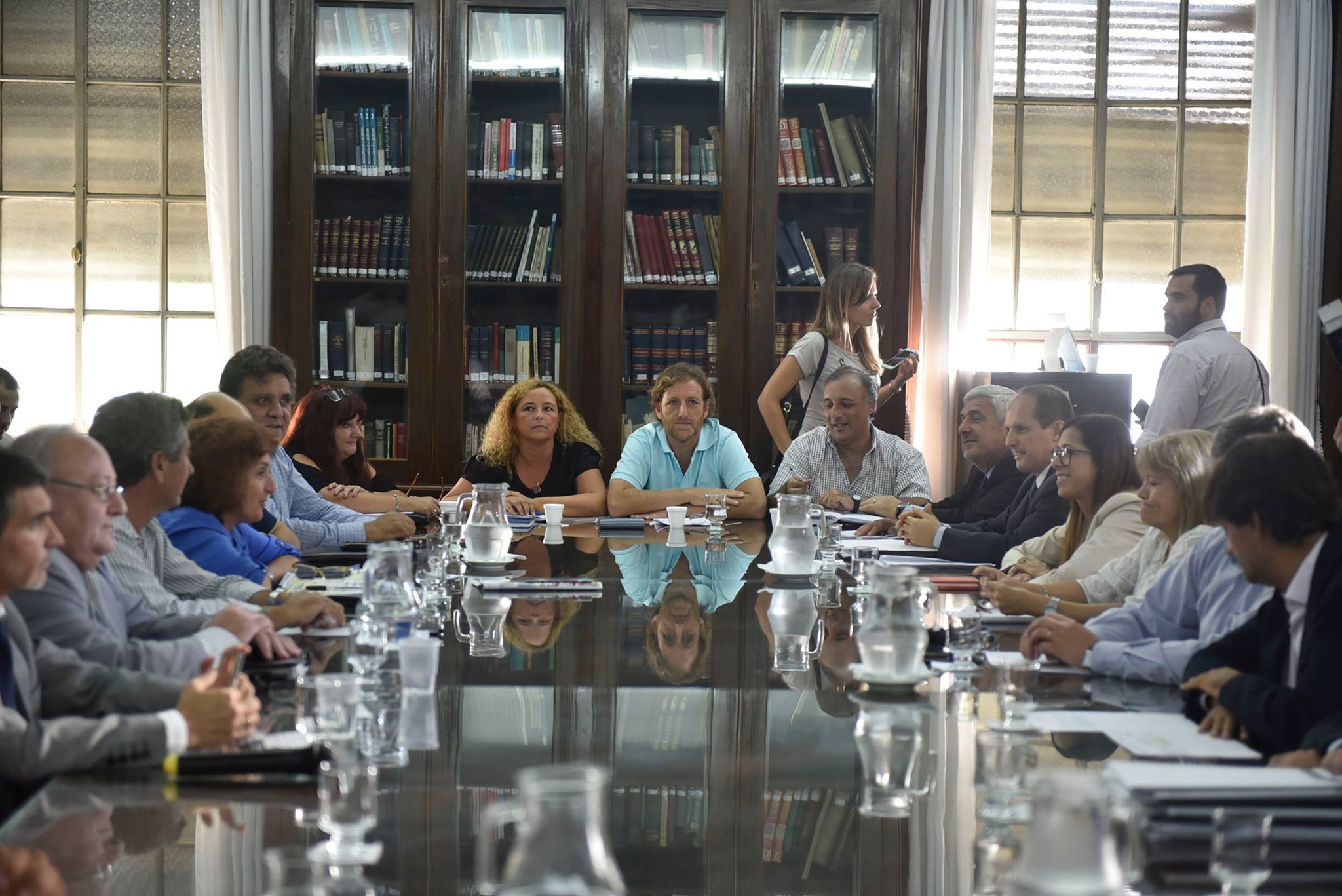 Se reunió la paritaria general del estado provincial