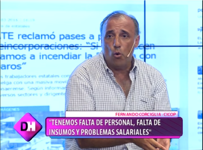 DEMASIADO HUMO – «HOY DESPUÉS DE LA MARCHA EL GOBIERNO NOS LLAMÓ A CONVERSAR»