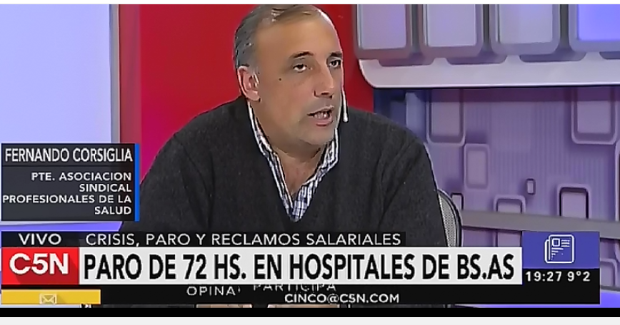 El Presidente de CICOP, en C5N