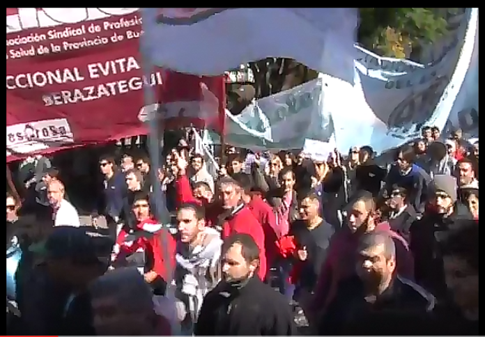 CONTINÚAN CON LAS MEDIDAS DE FUERZA DE LOS MEDICOS BONAERENSES