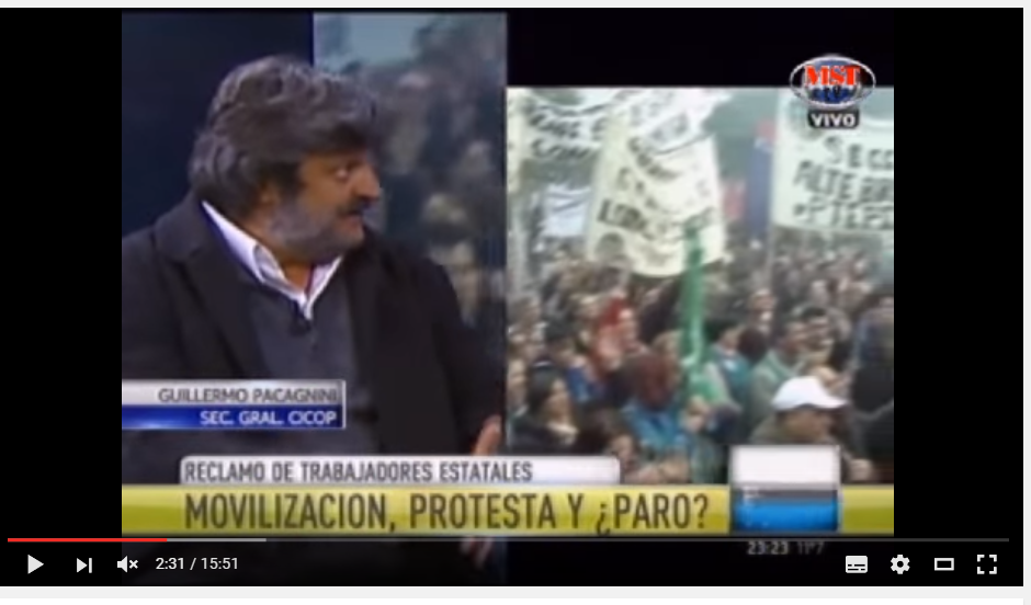 Estatales de prov de Bs. As. relatan su conflicto con Vidal en A24