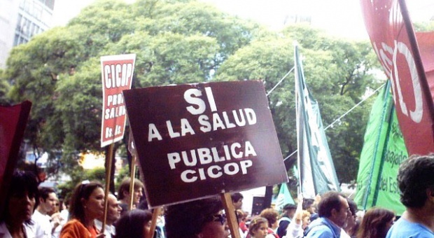 Médicos de CICOP advierten que volverán a parar si no logran una suba del 25% en las paritarias de agosto