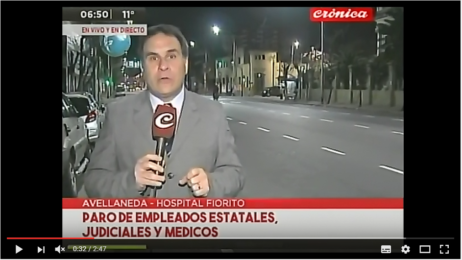 Hospital Fiorito: Paro de empleados estatales, judiciales y médicos