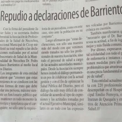 SECCIONALES MUNICIPALES