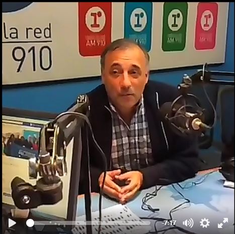 El presidente de CICOP, Fernando Corsiglia, en «Marca de Radio»