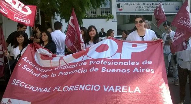 SECCIONALES MUNICIPALES //  FLORENCIO VARELA: REINICIO DE LAS MEDIDAS DE FUERZA
