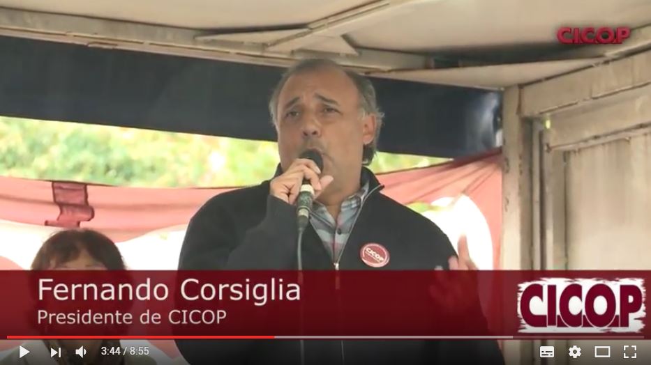 Movilización al Ministerio de Salud de la PBA 19/04/2017