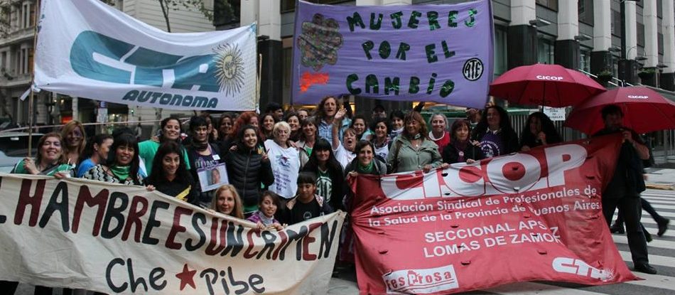 CICOP PARTICIPÓ EN LA MOVILIZACIÓN EN REPUDIO AL FEMICIDIO DE MICAELA GARCÍA