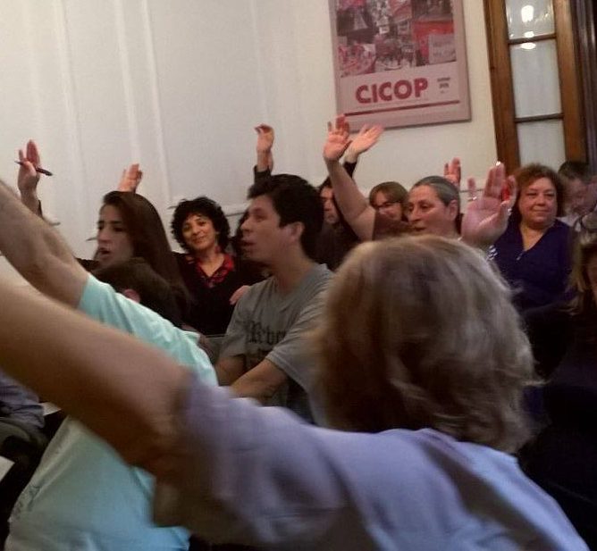 Sesionó el Congreso de Delegados de CICOP