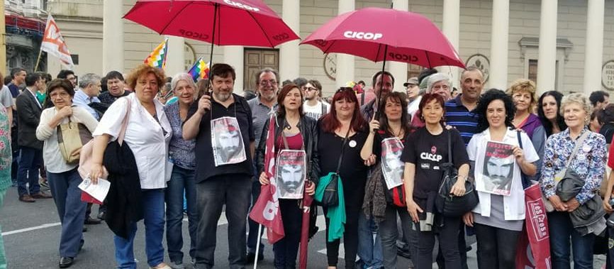MOVILIZACIÓN EXIGIENDO JUSTICIA POR SANTIAGO MALDONADO