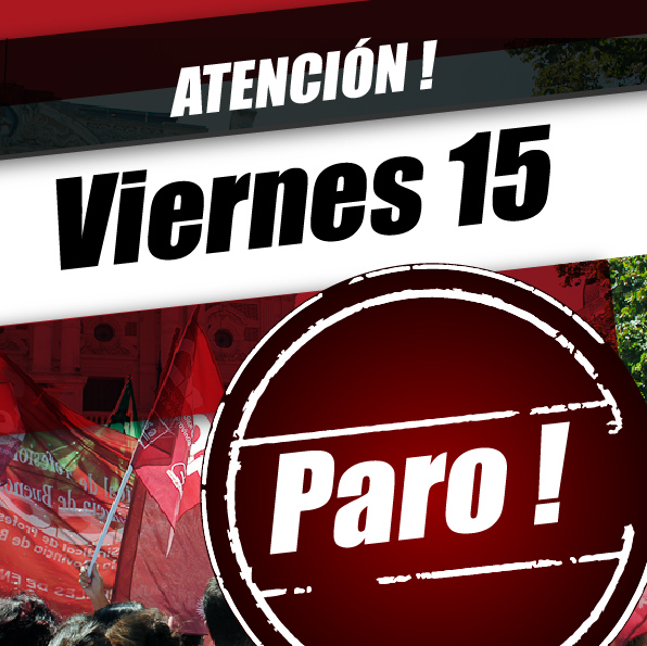 Paro viernes 15