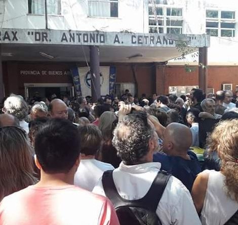 HOSPITAL CETRÁNGOLO DE VICENTE LÓPEZ: MOVILIZACIÓN ANTE POSIBLE CIERRE