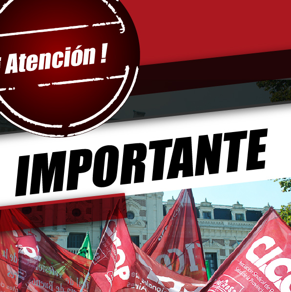 Repudio a la represión a trabajadorxs del Subte