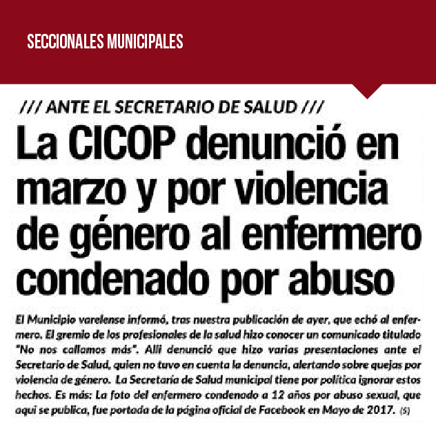 SECCIONALES MUNICIPALES