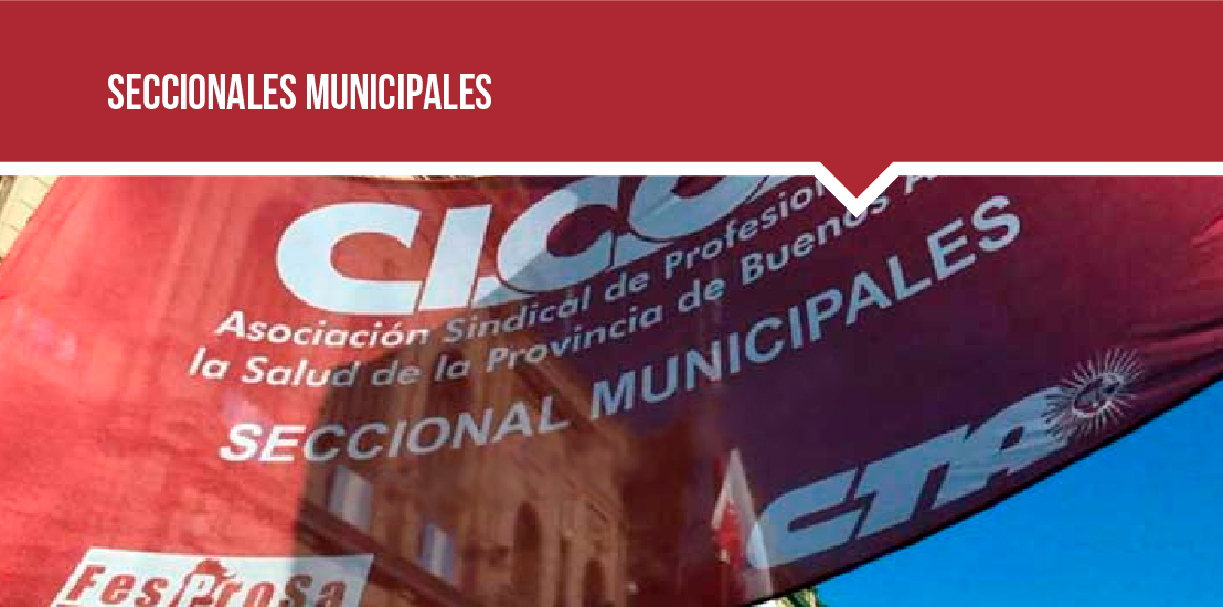 SECCIONALES MUNICIPALES