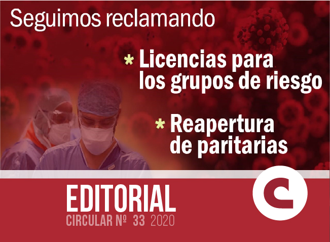 CICOP RECLAMA ANTE LA FALTA DE RESPUESTAS DEL GOBIERNO PROVINCIAL