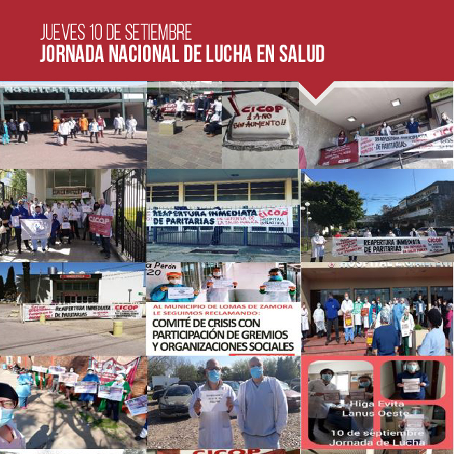 JORNADA NACIONAL DE LUCHA EN SALUD