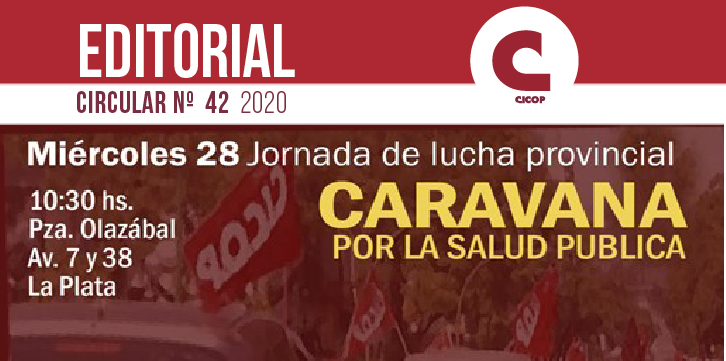 MIÉRCOLES 28: JORNADA DE LUCHA Y CARAVANA DE CICOP