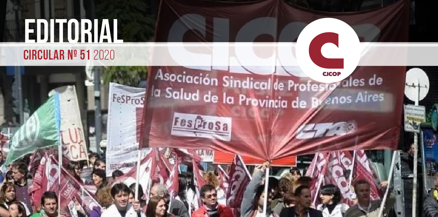 CICOP RECLAMA CONVOCATORIA A LA PARITARIA DE LXS PROFESIONALES DE LA SALUD