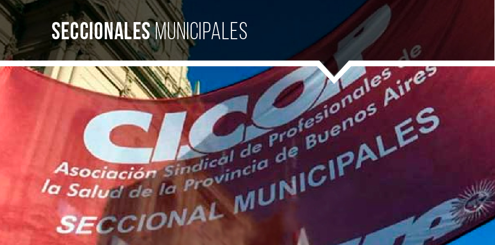 SECCIONALES MUNICIPALES
