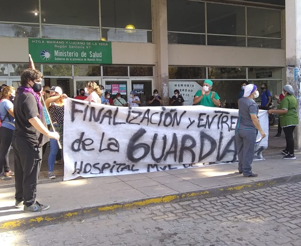 CICOP 33 Moreno: Reclamaron por la finalización y apertura de la guardia del Hospital Mariano y Luciano de la Vega
