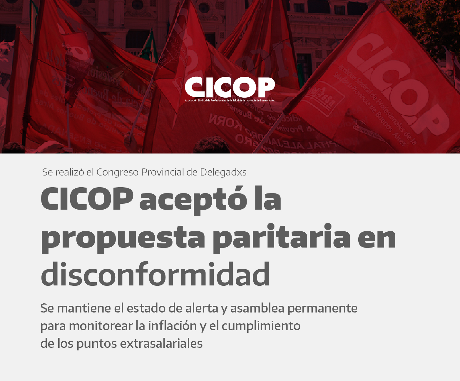 Circular N° 15 del Consejo Directivo Provincial