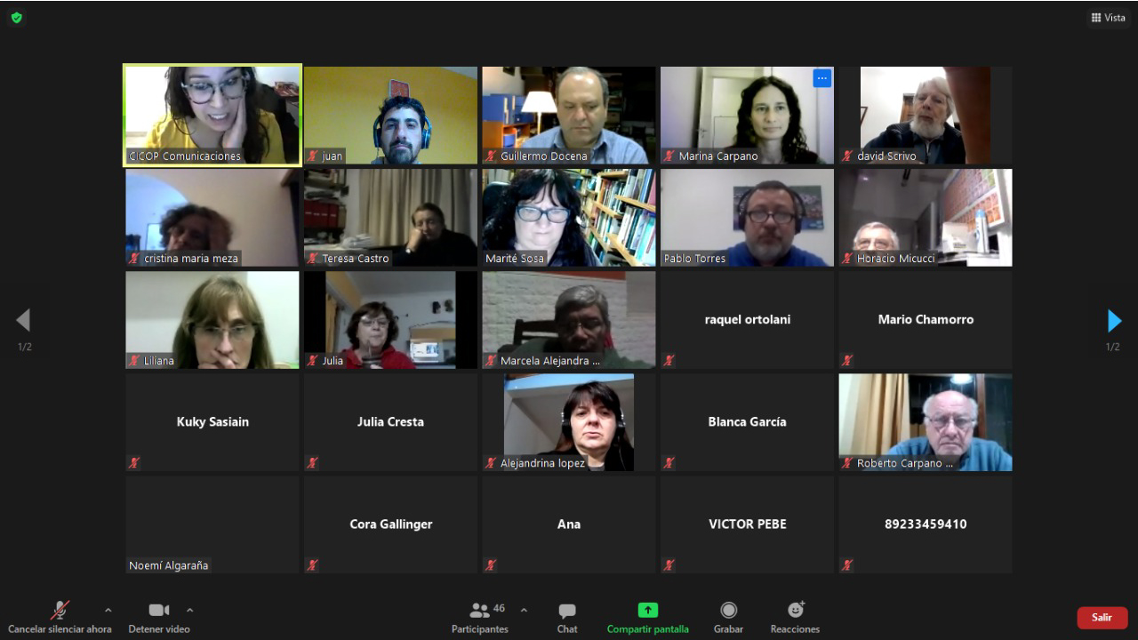 Con una muy buena concurrencia, se desarrolló el Conversatorio sobre “Vacunas, Patentes y Soberanía”