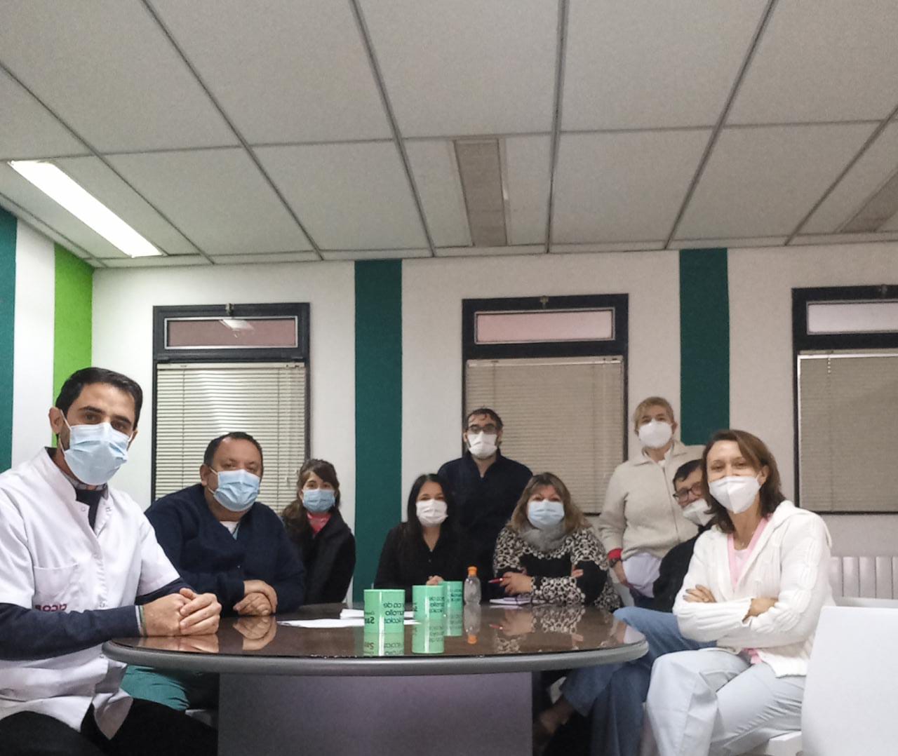 San Nicolás: Integrantes del CDP se reunieron con la Comisión Directiva de la Seccional del Hospital San Felipe