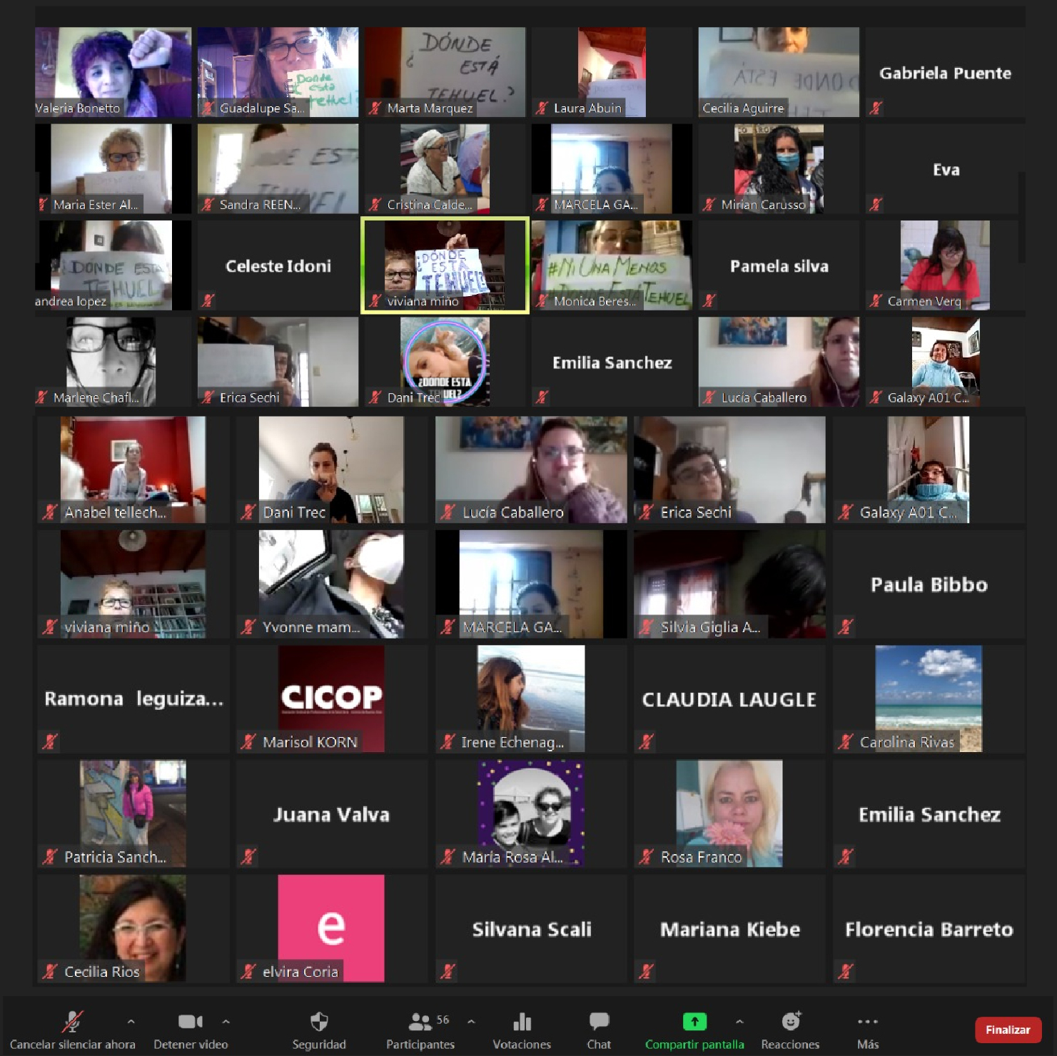Se desarrolló el Encuentro virtual sobre Violencia Laboral con Perspectiva de Género