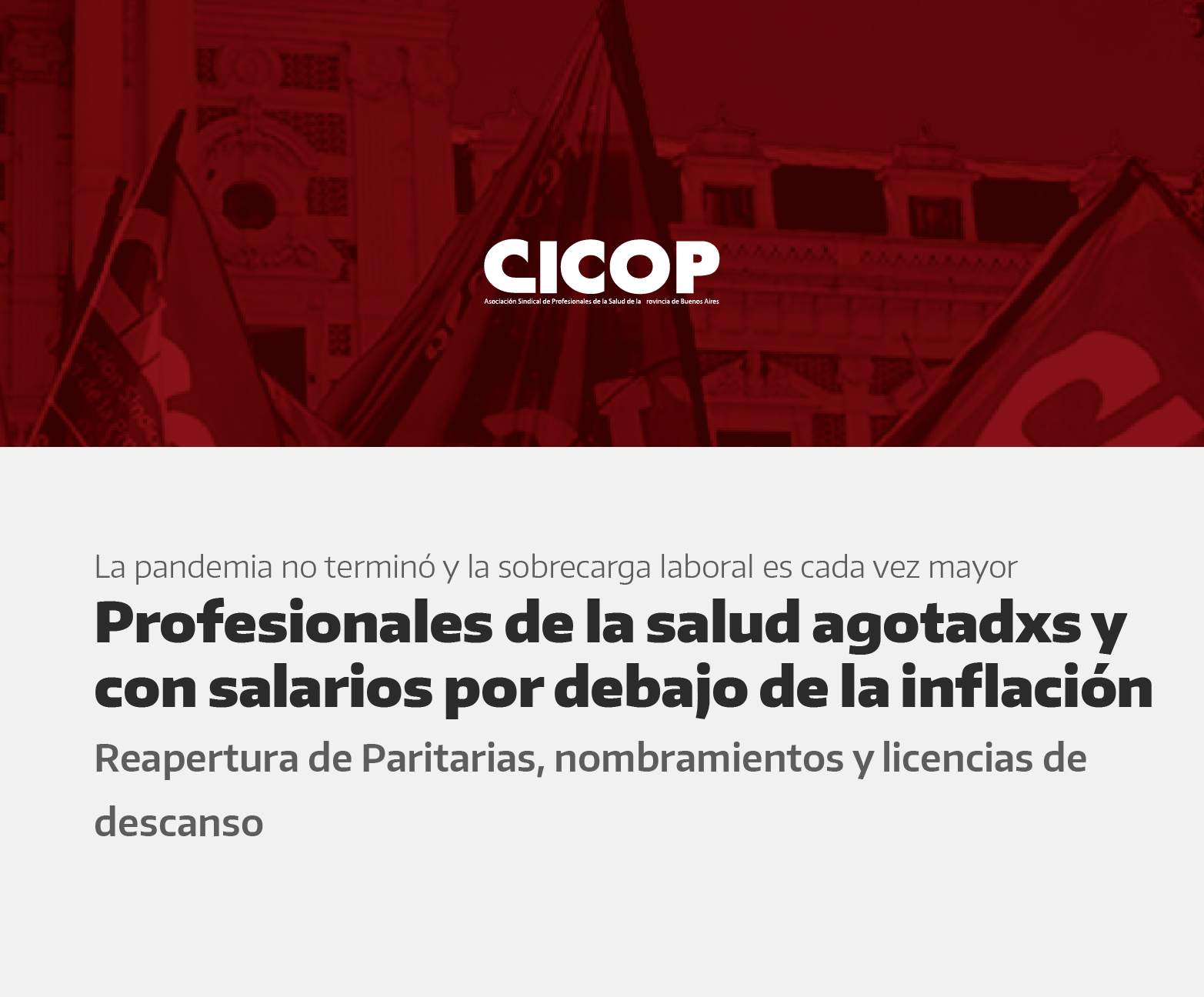 Circular N° 24 del Consejo Directivo Provincial