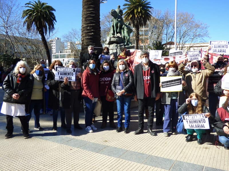CICOP Intercentros San Martín: Movilización y reunión con el Intendente