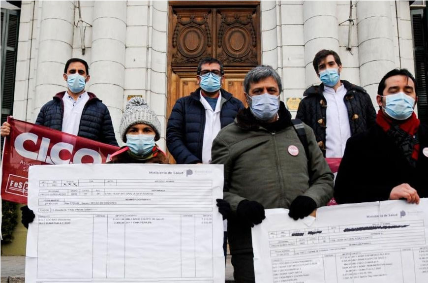 CICOP realizó una Jornada de Lucha con acciones locales en toda la provincia