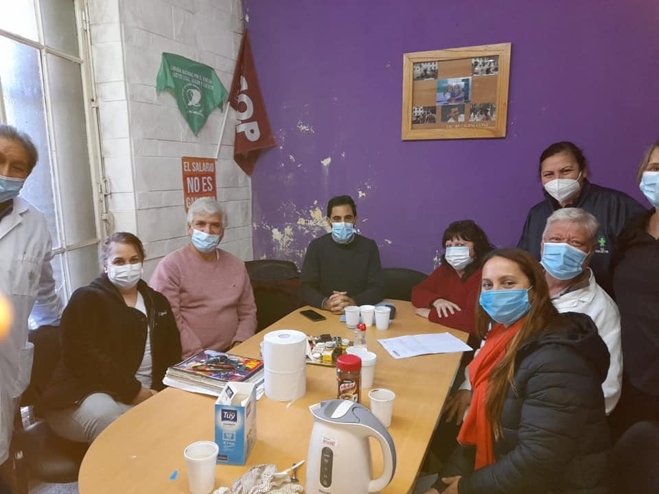 Integrantes del CDP visitaron el Hospital Vicente López y Planes de General Rodríguez