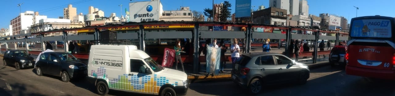 Bocinazo por la Salud Pública en Lanús