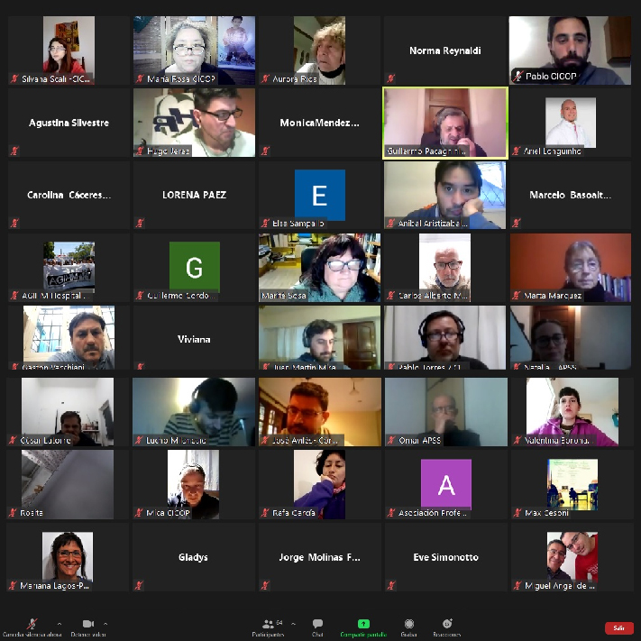 Exitoso Encuentro Nacional de Trabajadorxs de la Salud