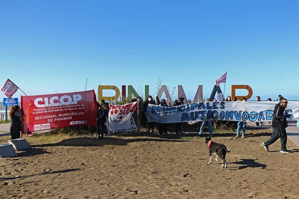 La unidad de lxs trabajadorxs de Pinamar logró el pago de los salarios de junio