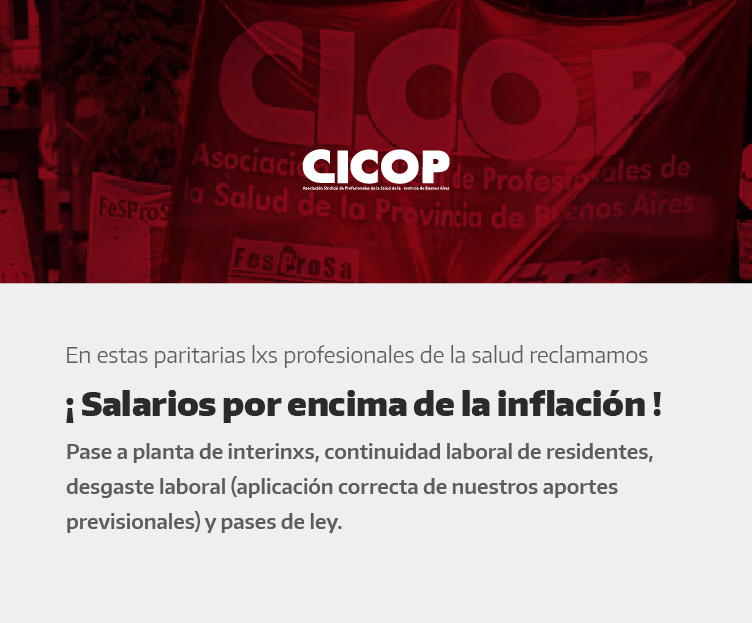 Circular N° 34 del Consejo Directivo Provincial