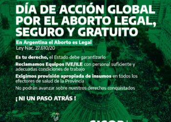 28 de Septiembre: Día de Acción Global por el Aborto Legal, Seguro y Gratuito