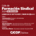 Se realizará el Cuarto Encuentro del Ciclo de Formación Sindical que abordará el eje de Comunicación Sindical