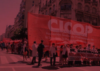 Crece la lucha de las y los Profesionales de la Salud