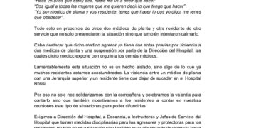 COMUNICADO RESIDENTES HIGA ROSSI 20/11/2021