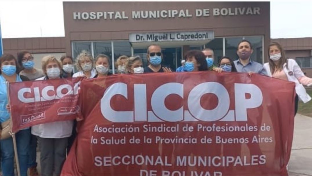 Caravana por la Salud Pública en Bolívar