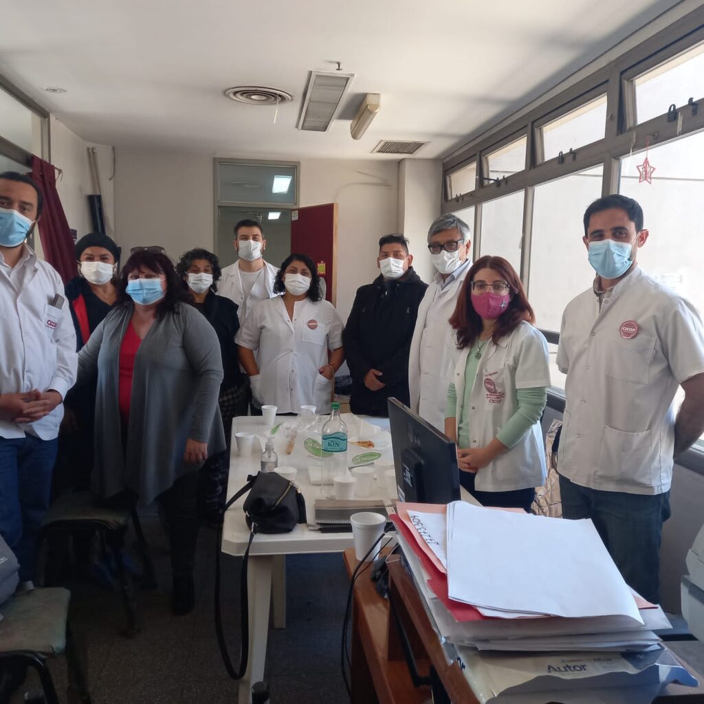 Representantes de CICOP recorrieron el Hospital Gandulfo