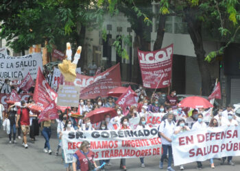 Gran paro y movilización a la Gobernación