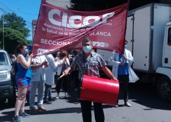 La APSM CICOP Bahía Blanca paró y movilizó en defensa de la salud pública